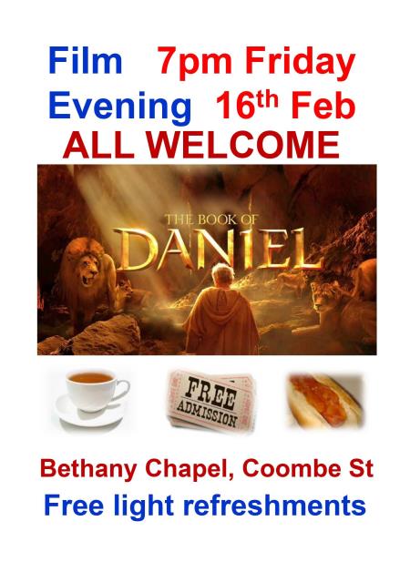 The Book Of Daniel Film Evening