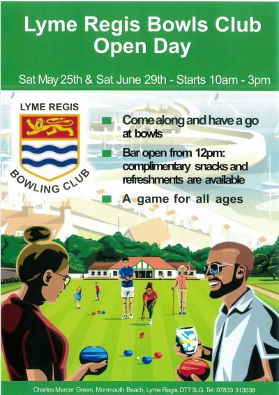 Lyme Regis Bowls Club Open Day