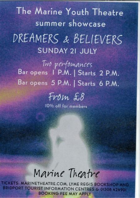 The Marine Youth Theatre presents Dreamers and Believers 