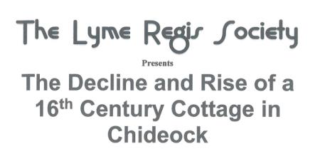 black text on white background depicting the Lyme Regis Society logo