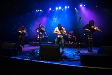 Blazin Fiddles at the Marine Theatre Lyme Regis 