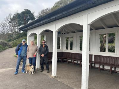 Restoration work begins on saved Garden Pavilion