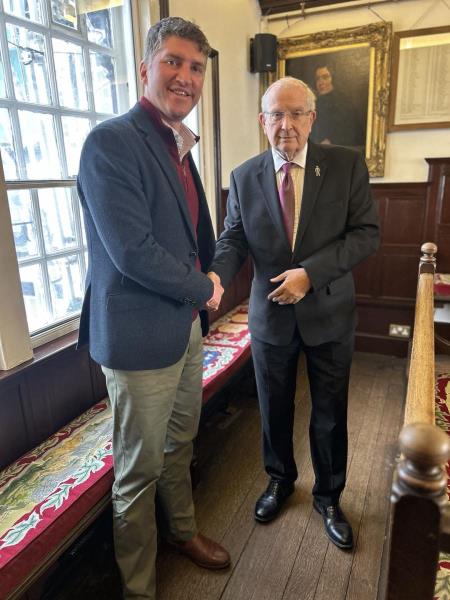 Town council welcomes West Dorset MP to Lyme Regis